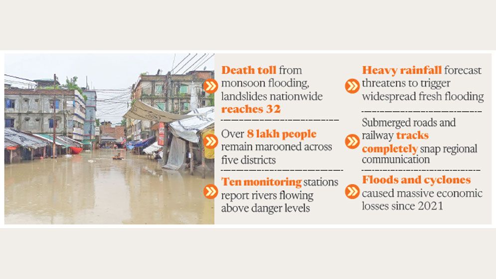 Nine more killed in landslides, drowning; millions at risk