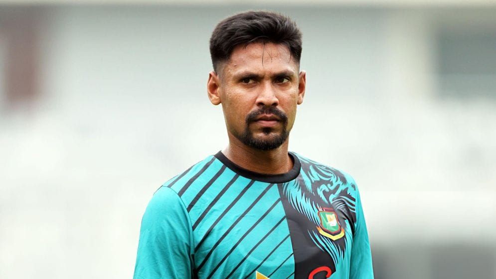 Mustafizur out for around four weeks with hamstring tear