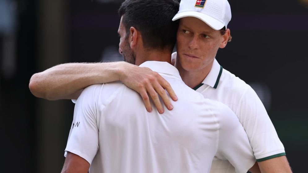 Sinner salutes Djokovic