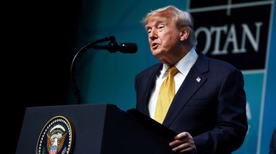 Trump says missiles aimed at Iran if Tehran targets US president
