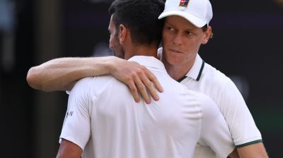 Sinner salutes Djokovic