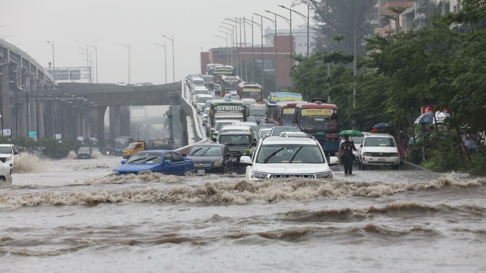 Dhaka records highest rainfall since 2009