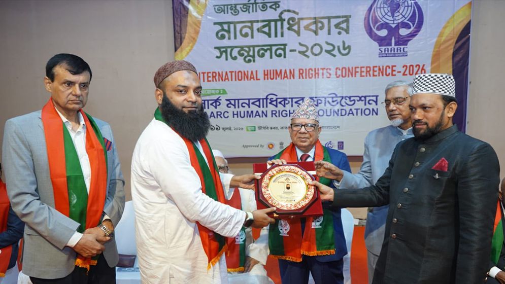 International recognition for Muhammad Raj's humanitarian efforts