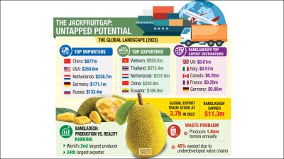 Rising global appetite boosts jackfruit potential