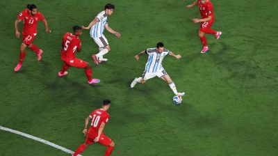 Argentina beat Switzerland 3-1 to reach semis