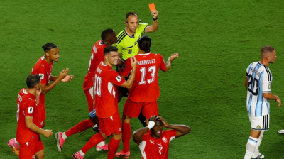 Embolo red card turns Swiss dream into heartbreak