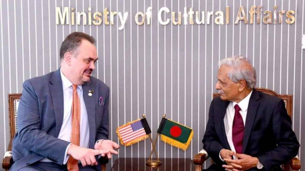 US ambassador calls on Nitai Roy Chowdhury