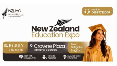 New Zealand Education Expo to be held in Dhaka on Thursday