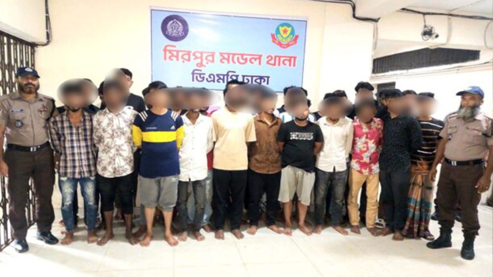 377 arrested, 41 cases filed in DMP's 24-hour drive