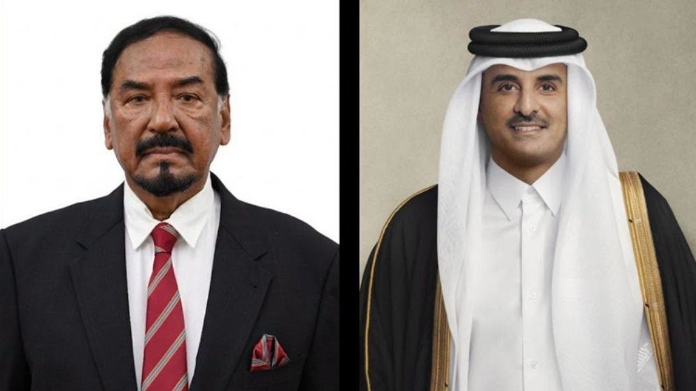 Speaker hands over PM’s condolence message to Qatar's Emir