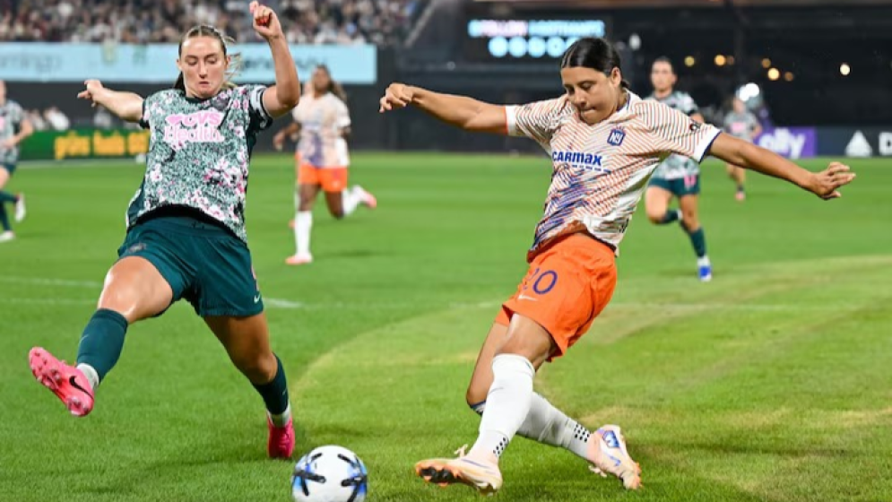 Gotham v Spirit draws record NY crowd for women's sports