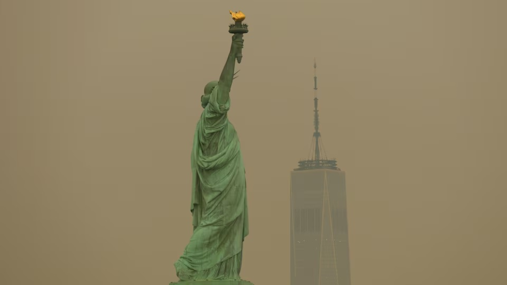 Rain may clear smoke before WC final in NY