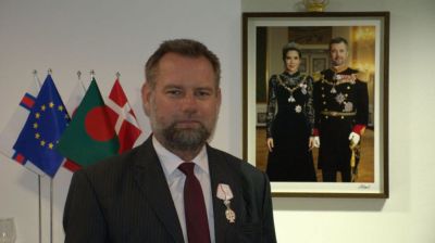 Danish ambassador to Bangladesh awarded Knight of Order of the Dannebrog