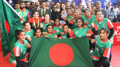 Bangladesh open five-match test series in style