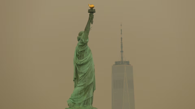 Rain may clear smoke before WC final in NY