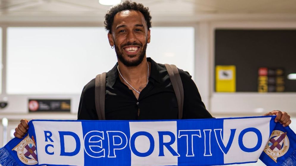 Aubameyang leaves Marseille for Deportivo La Coruna
