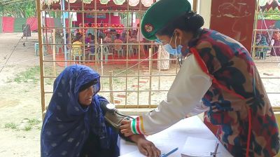BGB brings free healthcare to Bangladesh border residents in Dinajpur