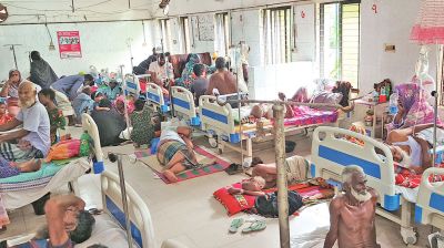 Patients suffer as Singra hospital battles acute manpower crisis