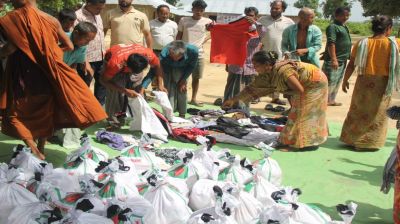 BRAC university volunteers conduct relief efforts in Khagrachhari