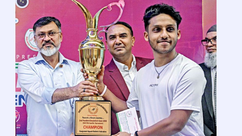 Aziz wins 2nd President Bangladesh Squash