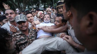 Rahul, Priyanka detained from protest site near Modi's residence