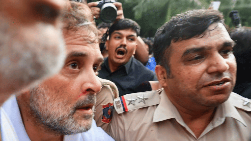 Police release Rahul Gandhi, other leaders hours after detention from outside Modi’s residence