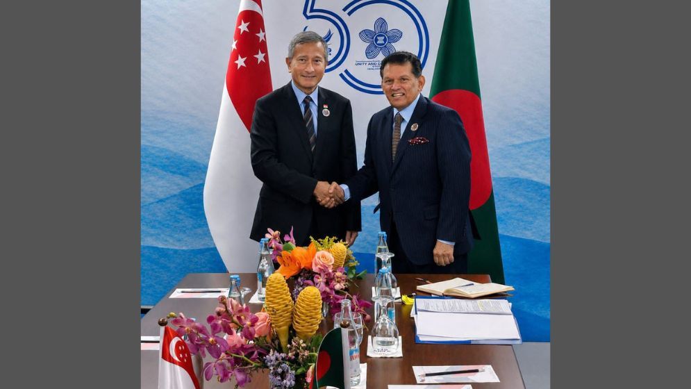 Bangladesh, Singapore agree to deepen ties