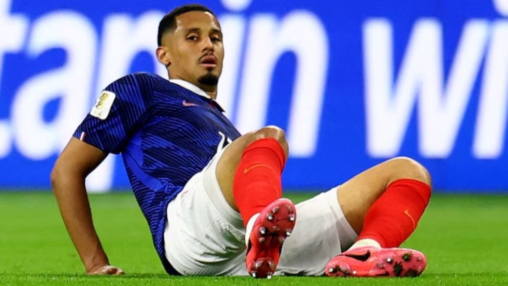 Saliba out for extended period