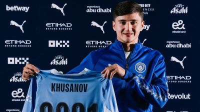 Khusanov signs new five-year City contract