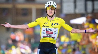 Pogacar breaks Alpe d'Huez record