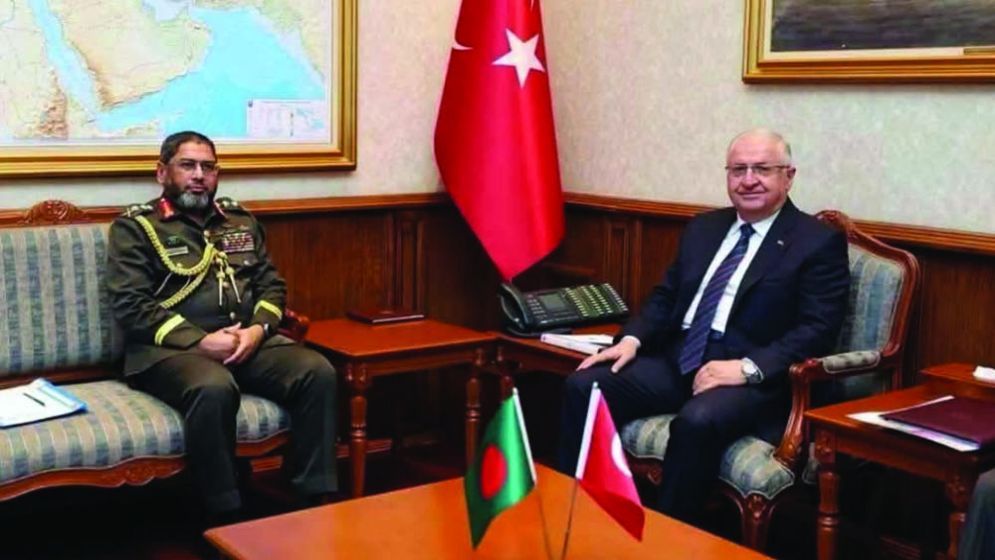 Army Chief returns home after five-day Turkey visit