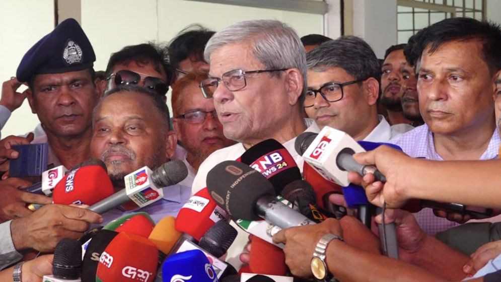 Presidential election to be held on time: Mirza Fakhrul
