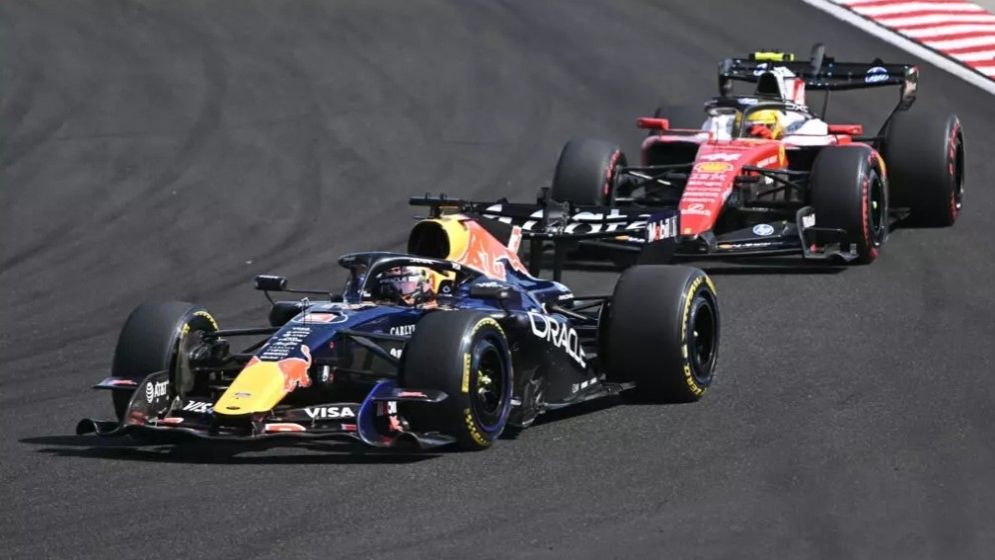 Verstappen roars to second in 'undriveable' car