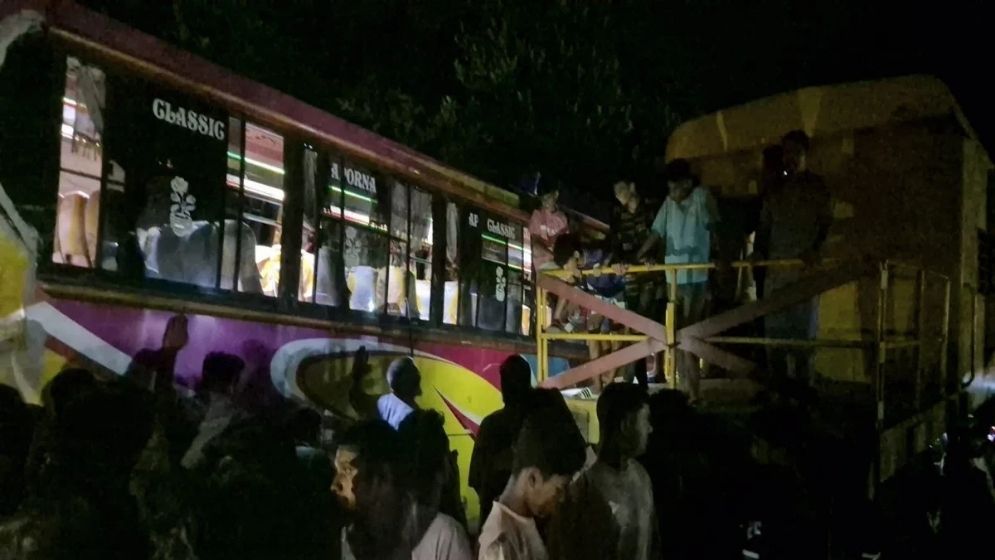 2 killed as detached train wagons ram vehicles at Rajbari crossing