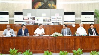 PM attends high-level meeting on replacing parliament sound system