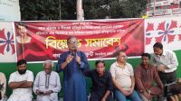 Leftists demand reinstatement of war veteran’s sculpture in Jhenaidah