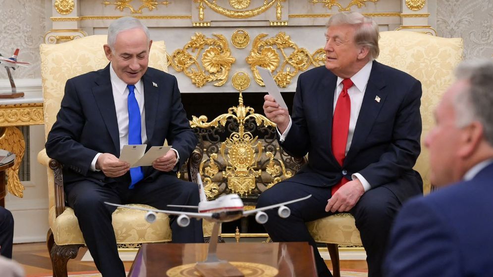 Netanyahu visits White House for first Trump talks during Iran war