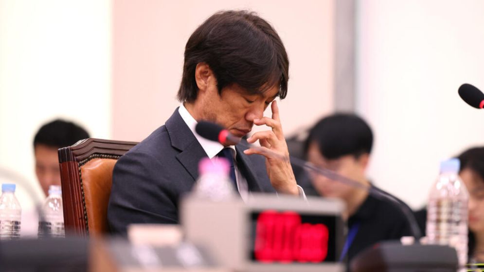 South Korea coach Hong grilled by MPs over WC flop