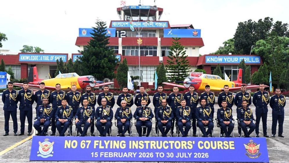 BAF holds certificate award ceremony for 67th Flying Instructors' Course