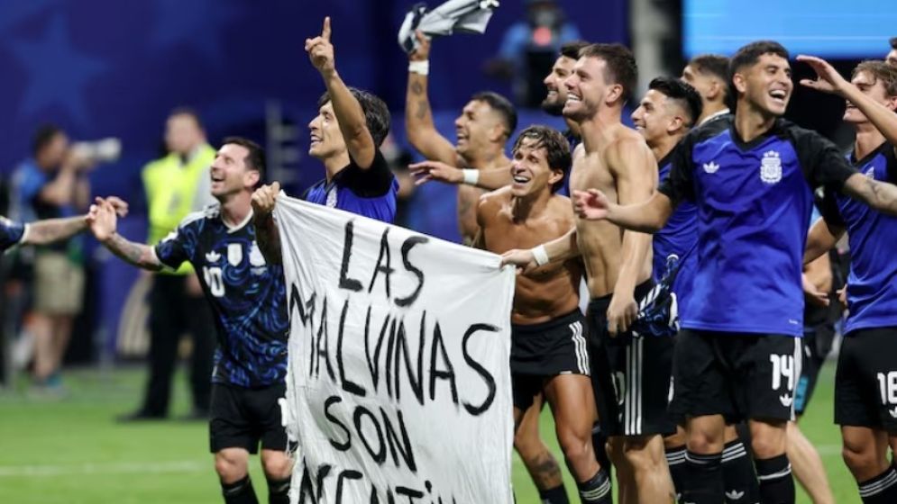 FIFA opens disciplinary case over Argentina Falklands banner