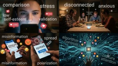 Beyond the screen: The growing influence of social media on personal life