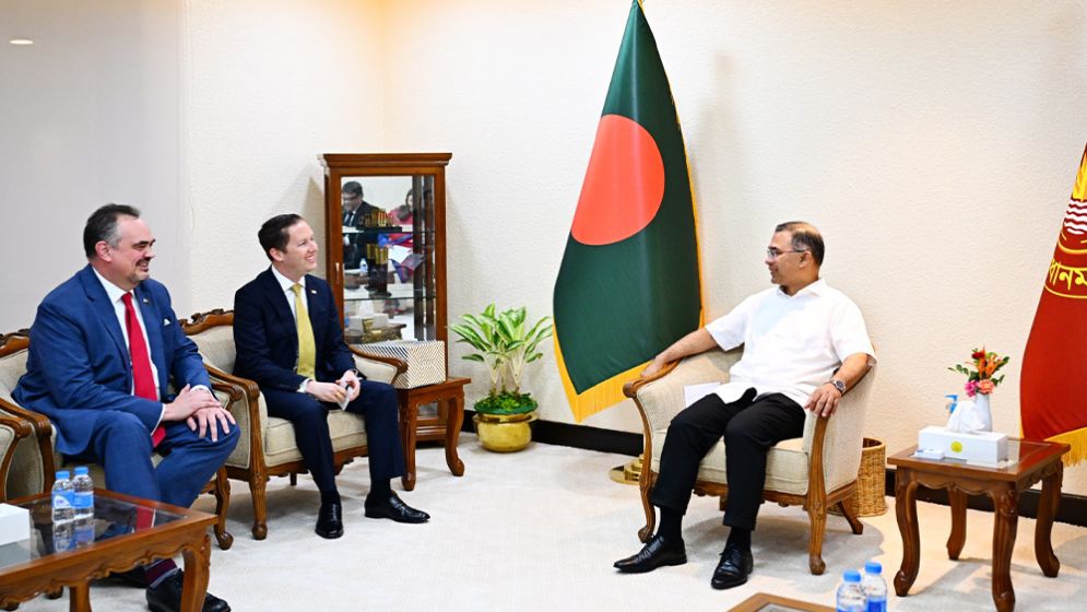 Tarique Rahman seeks expanded US investment, economic ties during talks with Sergio Gor