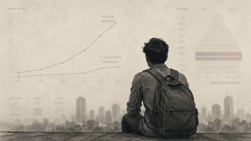 India's youth unemployment paradox: Two in three jobless young people are graduates