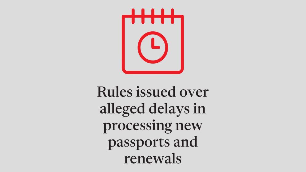 HC orders disposal of expatriates’ pending passport applications
within 60 days