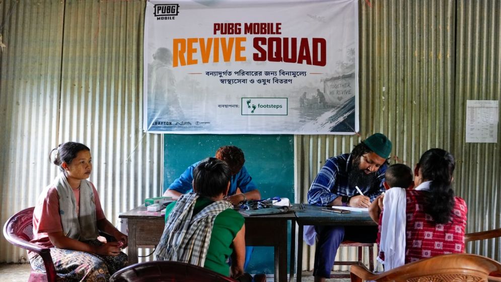 Gamers provide medical support to flood victims in Ctg