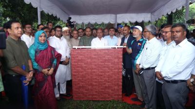 DU unveils foundation stone of July Memorial Monument