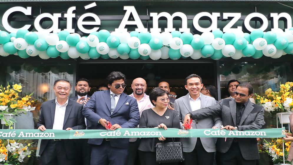 Thailand’s world-famous coffee chain Café Amazon launches in Bashundhara