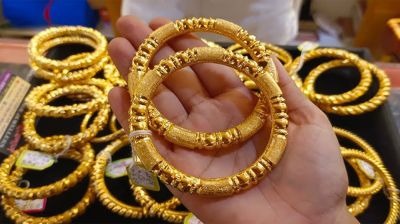 Gold prices jump by Tk4,374 per Bhori