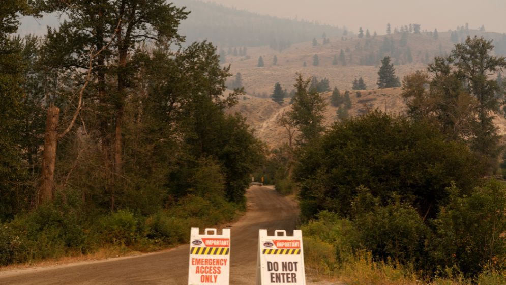 One woman confirmed dead in western Canada wildfire