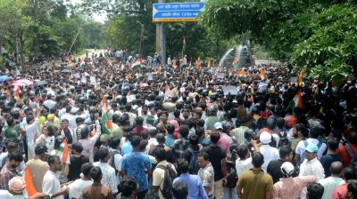 Indian police fire tear gas, use batons to disperse youth protesters